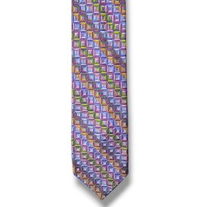 Talbots Men’s Vintage Silk Tie Made in Italy Classic Preppy Officewear Necktie